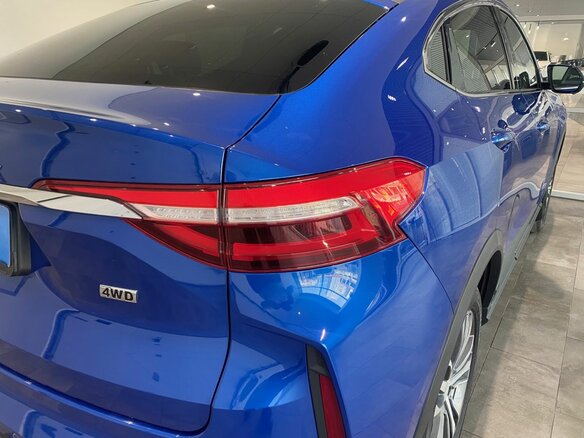 2022 Haval F7x I Рестайлинг, синий - вид 13