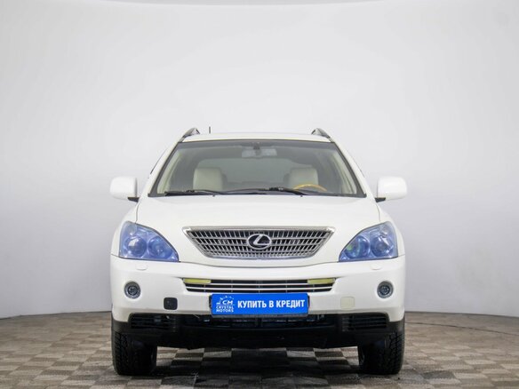 2008 Lexus RX 400h II Рестайлинг, белый, 1849000 рублей - вид 1