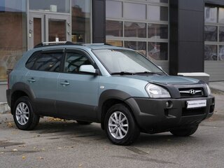 2008 Hyundai Tucson I, голубой, 930000 рублей, вид 3