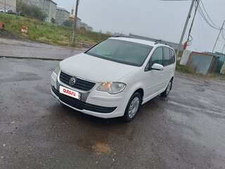 2008 Volkswagen Touran I Рестайлинг, белый, 430000 рублей, вид 2