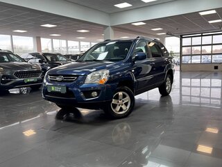 2009 Kia Sportage II Рестайлинг, синий, 1050000 рублей, вид 1