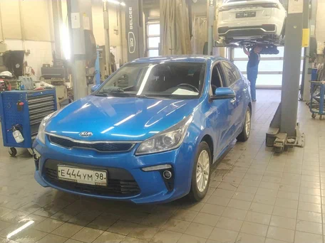 2020 Kia Rio IV Рестайлинг, синий, 1322000 рублей, вид 1