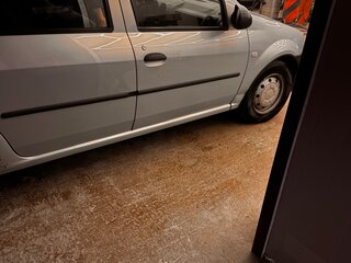 2008 Renault Logan I, серый, 400000 рублей, вид 3