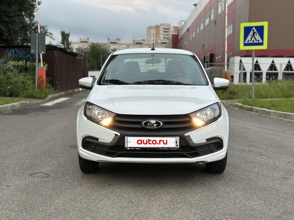 2023 Lada (ВАЗ) Granta I Рестайлинг, белый - вид 11