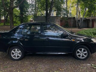 2013 Lada (ВАЗ) Granta I, чёрный, 315000 рублей, вид 2