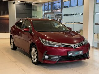 2017 Toyota Corolla XI (E160, E170, E180) Рестайлинг 1, красный, 1615000 рублей, вид 3