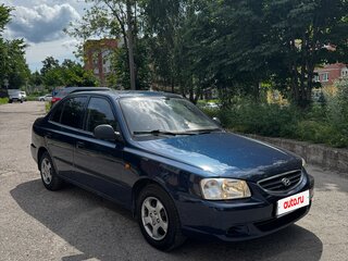 2008 Hyundai Accent ТагАЗ II, синий, 329000 рублей, вид 3