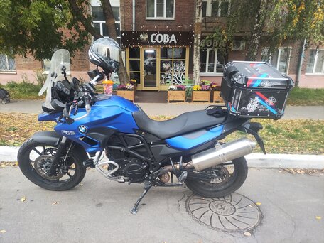 2015 BMW F 700 GS, синий, 625000 рублей, вид 1