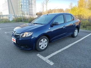 2014 Renault Logan II, синий, 550000 рублей, вид 1