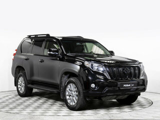 2015 Toyota Land Cruiser Prado 6-speed 150 Series Рестайлинг 1, чёрный, 4188000 рублей, вид 2