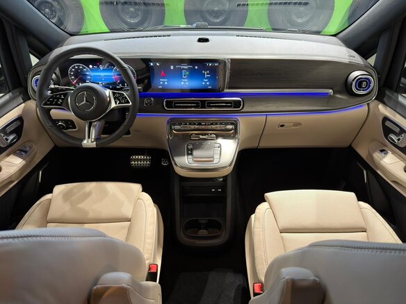 2026 Mercedes-Benz V-Класс Extra Long 300 d экстра длинный III (W447) Рестайлинг 2, чёрный, 14500000 рублей - вид 20