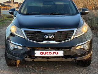 2012 Kia Sportage III, чёрный, 800000 рублей, вид 1