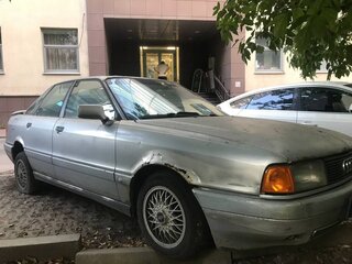 1989 Audi 80 IV (B3), серебристый, 60000 рублей, вид 4