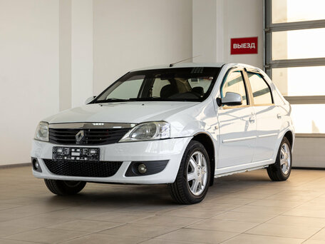 2012 Renault Logan I Рестайлинг, белый, 500000 рублей, вид 3