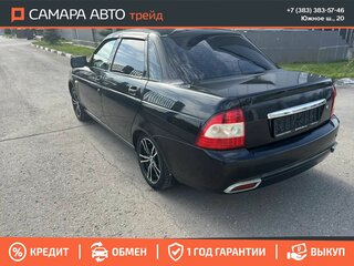 2016 Lada (ВАЗ) Priora I Рестайлинг, чёрный, 377000 рублей, вид 4