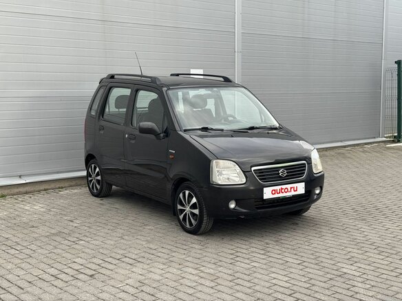 2002 Suzuki Wagon R+ II, чёрный, 285000 рублей - вид 2