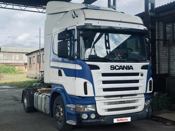 2009 Scania R-Series, белый, 1000000 рублей - вид 1