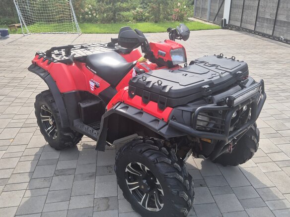 2010 Polaris Sportsman 850, красный, 670000 рублей - вид 25