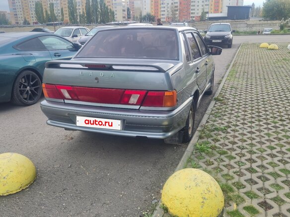 2010 Lada (ВАЗ) 2115, серый, 115000 рублей - вид 4