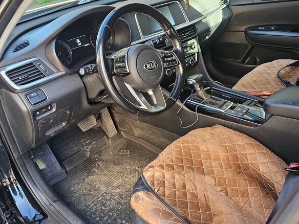 2019 Kia Optima IV Рестайлинг, чёрный, 1570000 рублей - вид 5