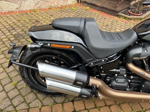 2024 Harley-Davidson Fat Bob, чёрный, 2100000 рублей - вид 8