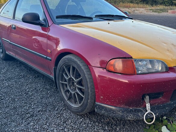1995 Honda Civic V, красный, 200000 рублей - вид 3