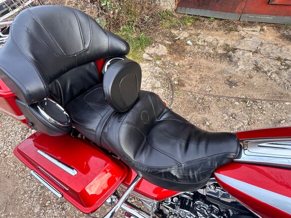 2008 Harley-Davidson Electra Glide, красный, 1200000 рублей - вид 5
