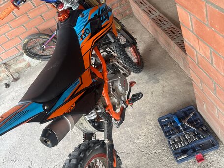 2025 Kayo Evolution YX140EM, оранжевый, 75000 рублей, вид 2