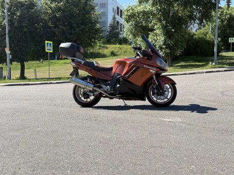 2007 Kawasaki GTR 1400 (Concours 14), оранжевый, 750000 рублей, вид 5
