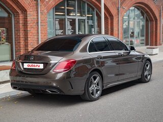 2015 Mercedes-Benz C-Класс 180 IV (W205), коричневый, 2250000 рублей, вид 2