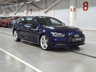 2018 Audi A5 II (F5), синий, 3120000 рублей, вид 3