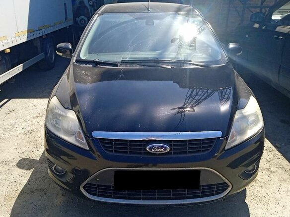 2008 Ford Focus II Рестайлинг, чёрный, 350000 рублей