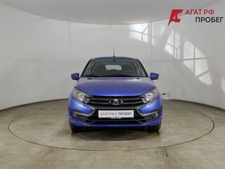 2021 Lada (ВАЗ) Granta I Рестайлинг, синий, 841000 рублей, вид 2