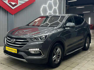2016 Hyundai Santa Fe III Рестайлинг, серый, 2185000 рублей, вид 3