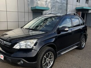 2007 Honda CR-V III, чёрный, 1300000 рублей, вид 2