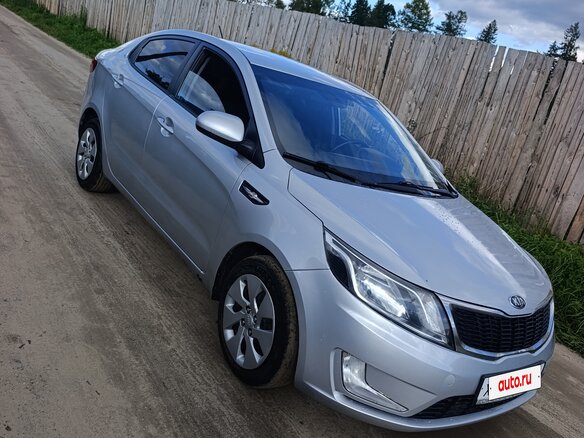2015 Kia Rio III, серый - вид 1