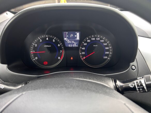 2016 Hyundai Solaris I Рестайлинг, синий, 1000000 рублей - вид 5