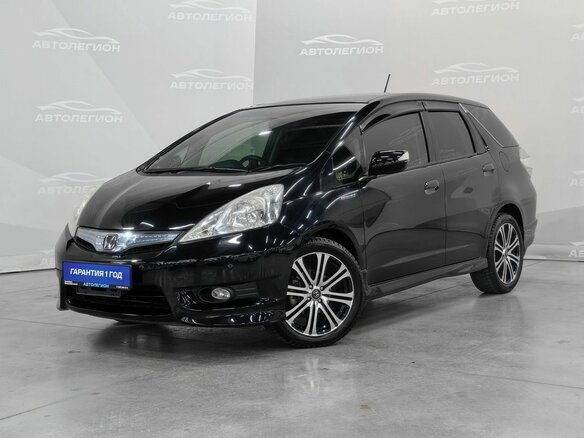 2012 Honda Fit Shuttle I, чёрный, 1050000 рублей