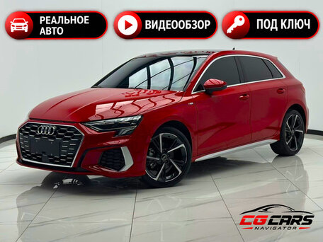 2023 Audi A3 Sportback 35 TFSI IV (8Y), красный, 1980000 рублей, вид 1