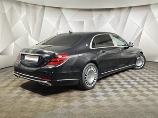 2018 Mercedes-Benz Maybach S-Класс 450 I (X222) Рестайлинг, чёрный, 4500000 рублей, вид 2