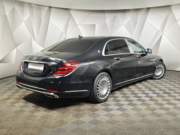 2018 Mercedes-Benz Maybach S-Класс 450 I (X222) Рестайлинг, чёрный, 4750000 рублей - вид 1