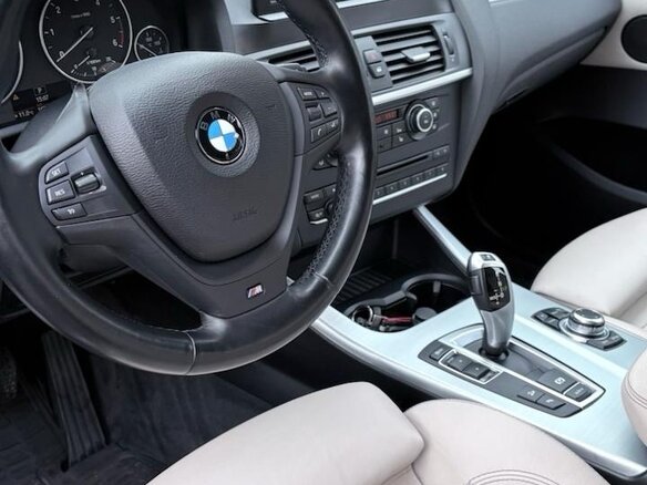 2012 BMW X3 20d xDrive II (F25), красный, 2500000 рублей - вид 8
