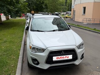 2013 Mitsubishi ASX I Рестайлинг, белый, 1036000 рублей, вид 2