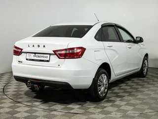 2017 Lada (ВАЗ) Vesta I, белый, 699777 рублей, вид 5