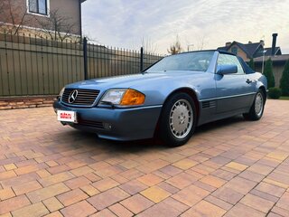 1990 Mercedes-Benz SL-Класс 500 IV (R129), синий, 11500000 рублей, вид 1