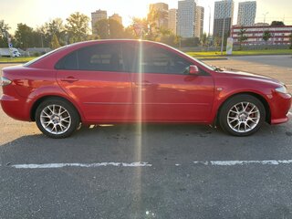 2007 Mazda 6 I (GG) Рестайлинг, красный, 525000 рублей, вид 4
