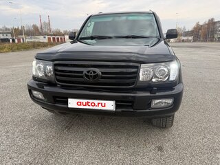 2003 Toyota Land Cruiser 100 Series Рестайлинг 1, чёрный, 1700000 рублей, вид 2