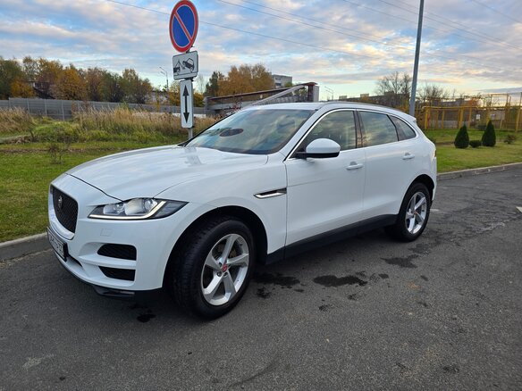 2019 Jaguar F-Pace I, белый, 2990000 рублей