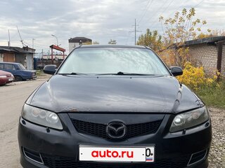 2005 Mazda 6 I (GG) Рестайлинг, чёрный, 290000 рублей, вид 1