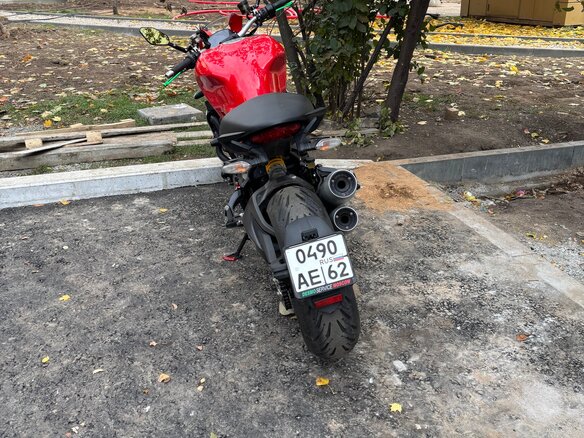 2015 Ducati Monster 1200, красный, 750000 рублей - вид 6